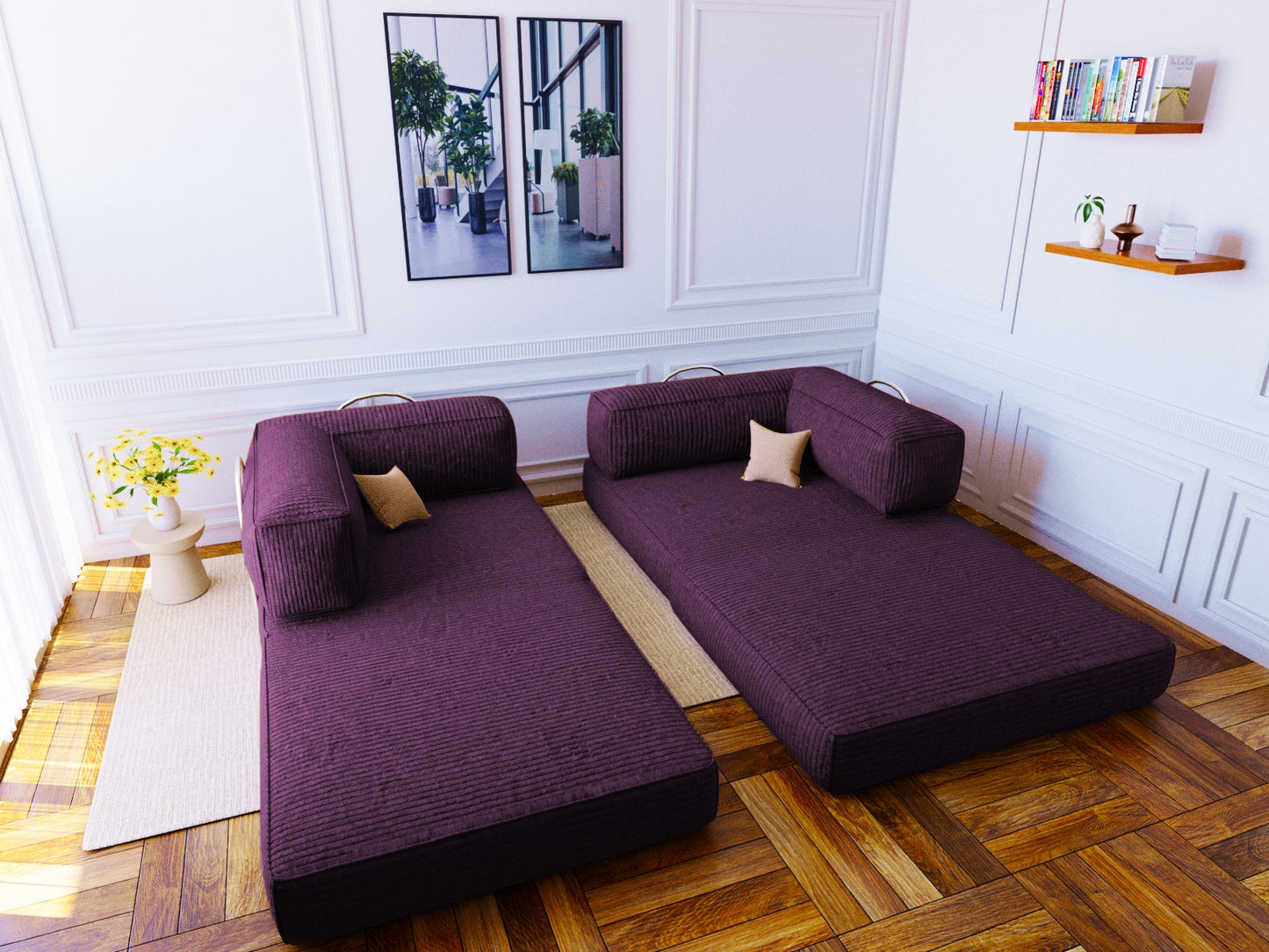 Convertible Floor Sofa