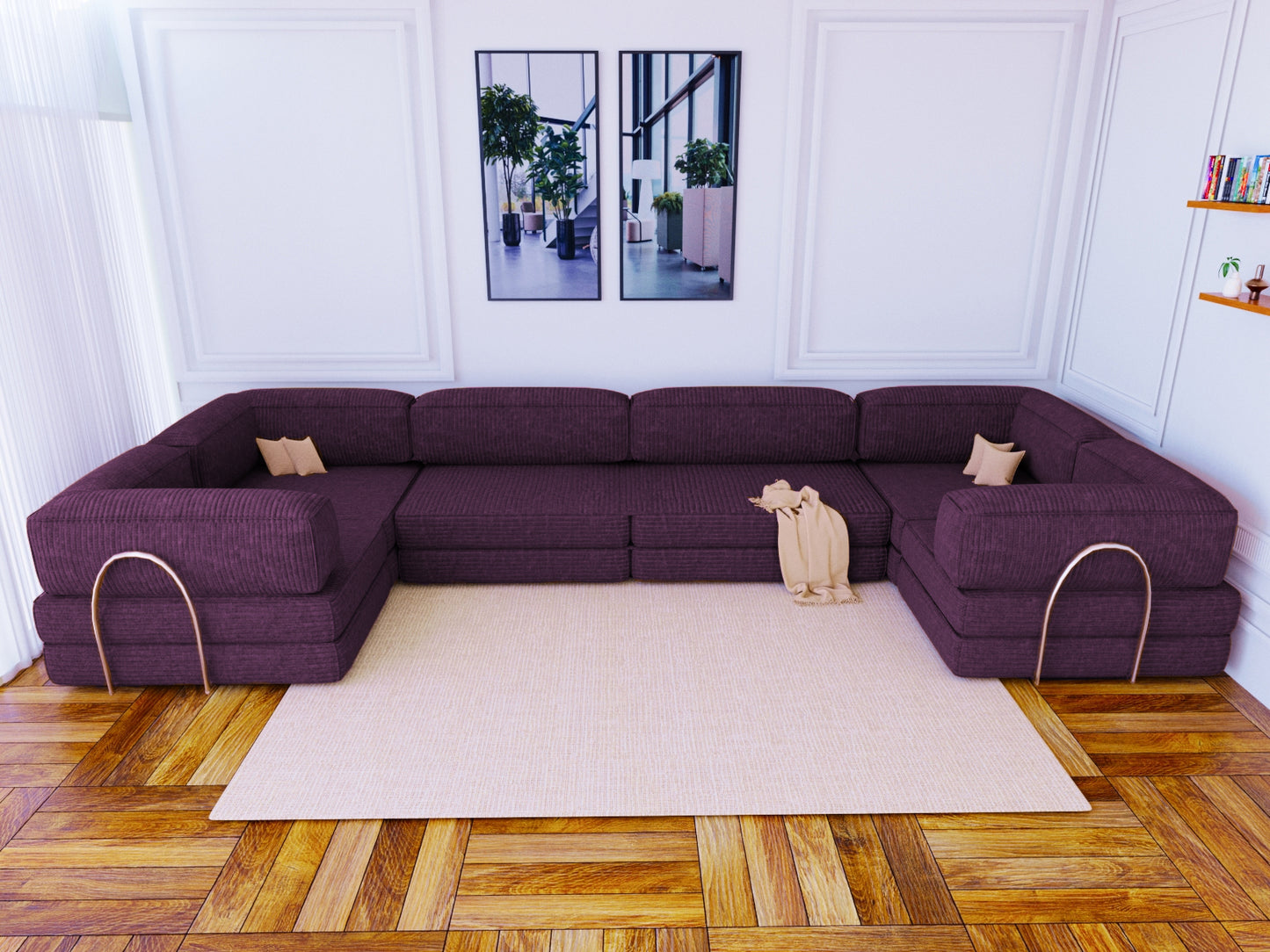 Convertible Floor Sofa