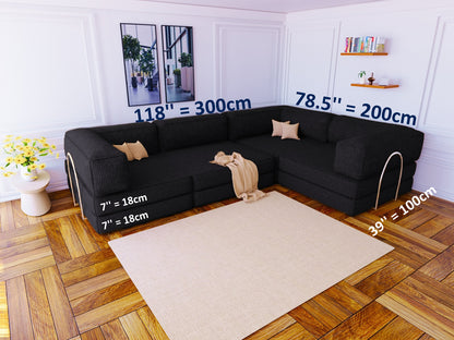 Convertible Floor Sofa