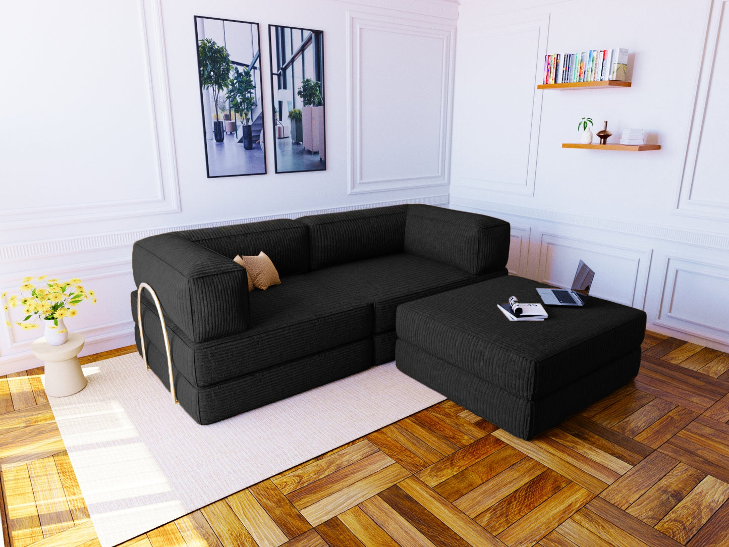 Convertible Floor Sofa